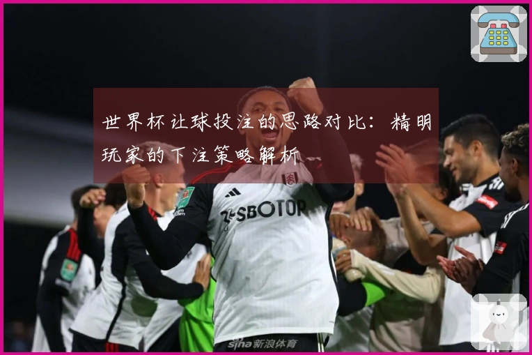 世界杯让球投注的思路对比：精明玩家的下注策略解析